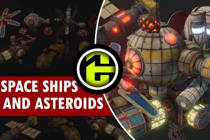 Space Ships and Asteroids