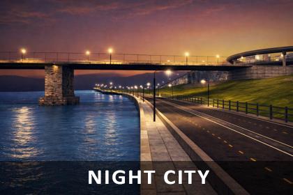 Urban Night City - Open World
