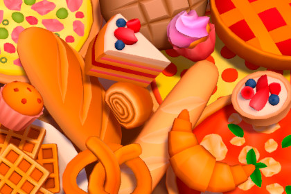 Bakery & Pastry - Low Poly