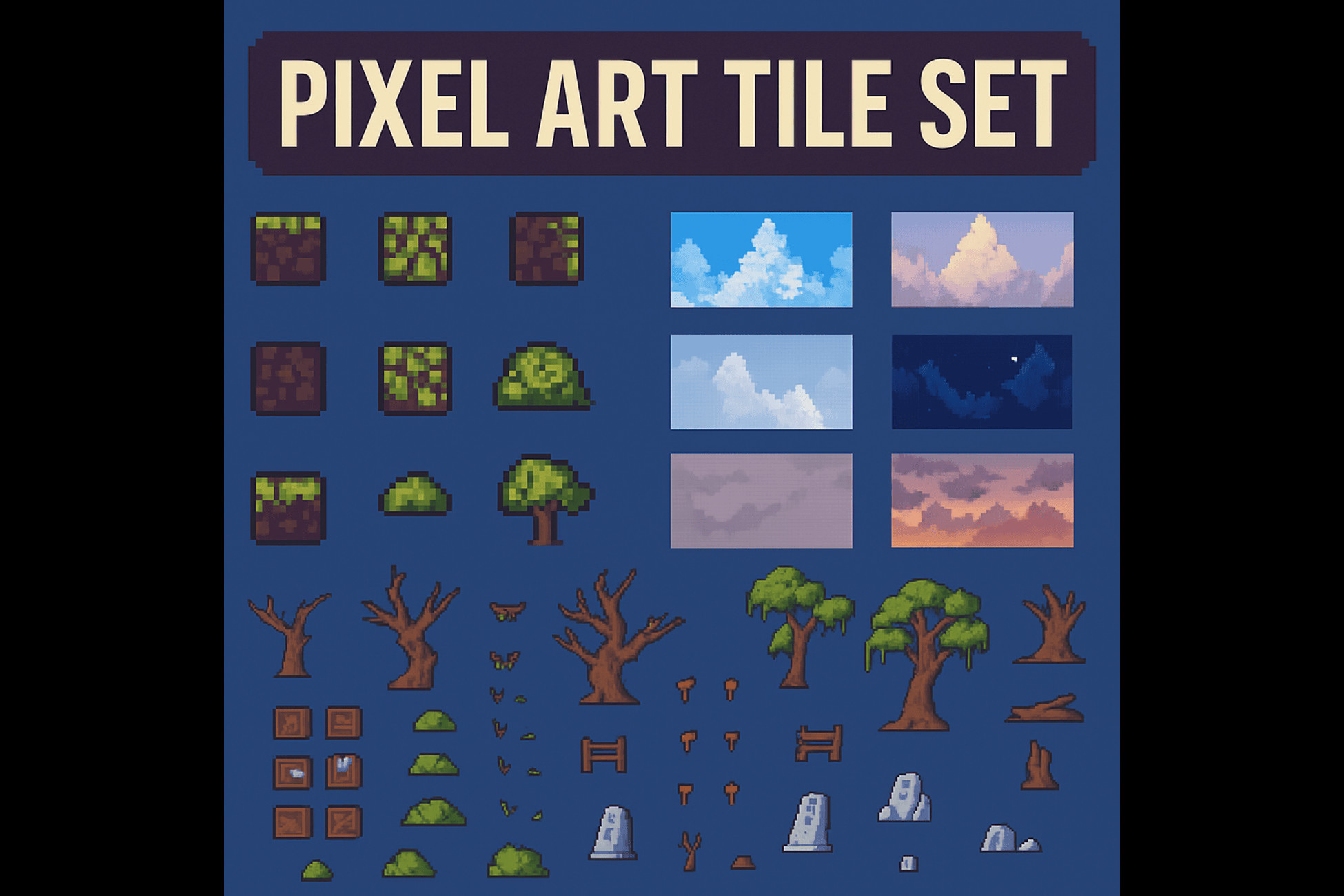 Pixel Art TileSet Pack