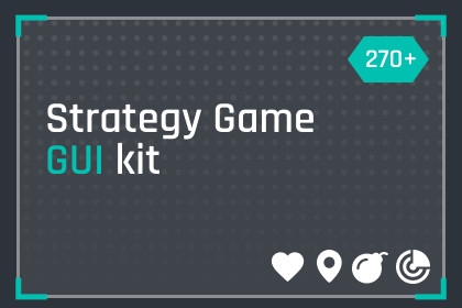 Strategy UI Kit - Complete GUI Pack for Strategy Games