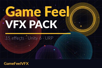 Game Feel VFX Pack - Screen Shake, Hit Flash, Outline & More | URP