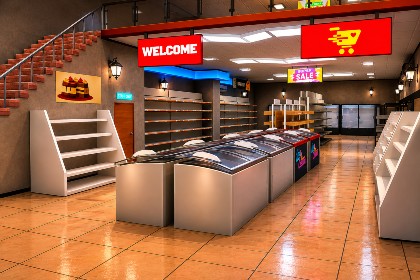 Supermarket Store - City Town