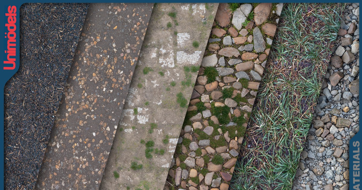Nature Grounds materials Vol. 1 | 2D Textures & Materials | Unity Asset ...