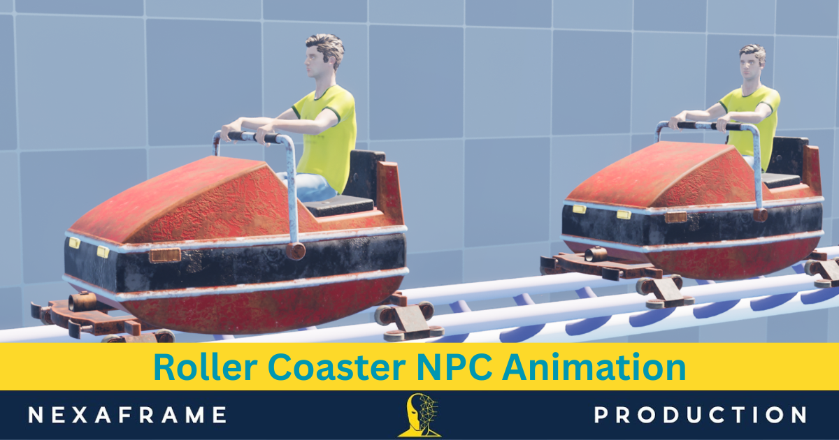 Roller Coaster NPC Animation | 3D Animations | Unity Asset Store
