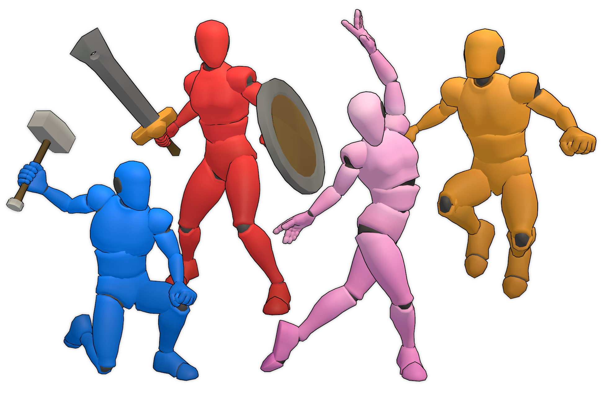 Human Mega Animations Pack Lite I