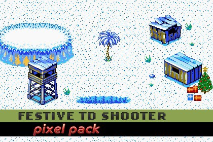 Festive TD Shooter Pixel Pack