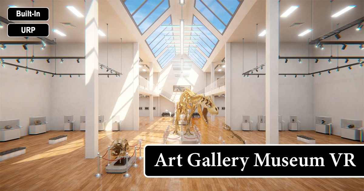 Art Gallery Museum VR | 3D Environments | Unity Asset Store