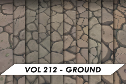 Stylized Textures - Vol 212 - Ground
