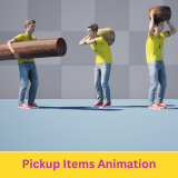 Pickup Items Animation