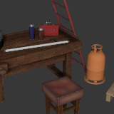 3D Garage Props