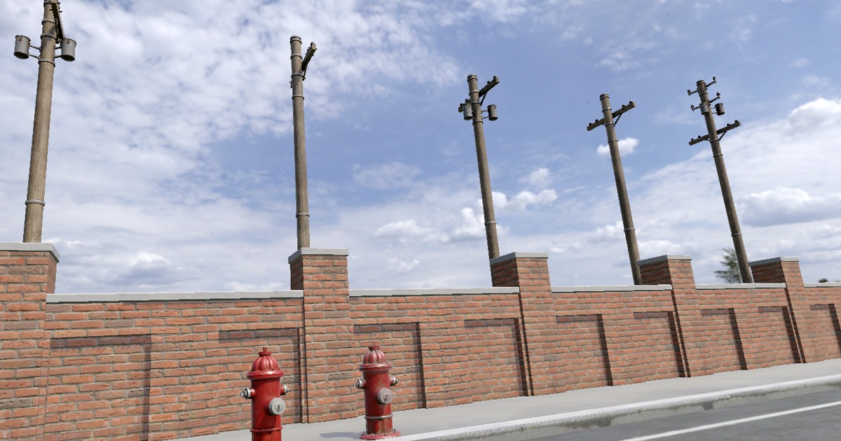 Fire Hydrants | 3D Exterior | Unity Asset Store