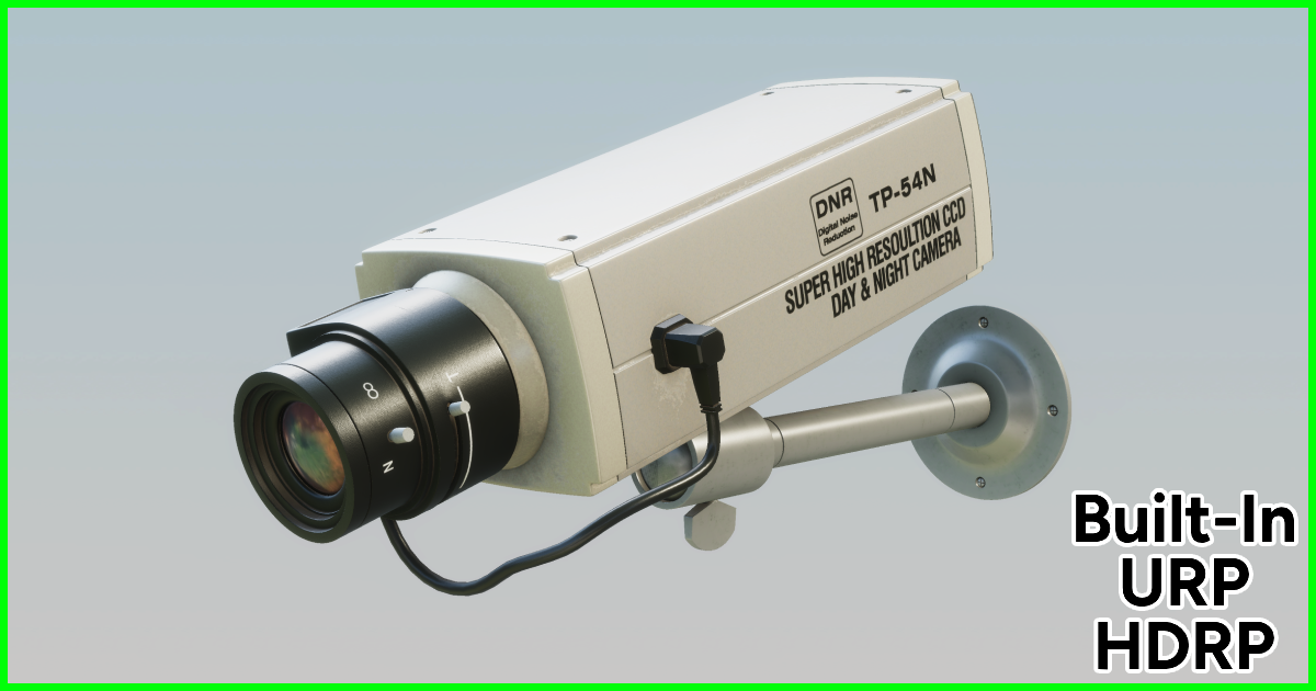 Security Camera Pack 2 | 3D Electronics | Unity Asset Store