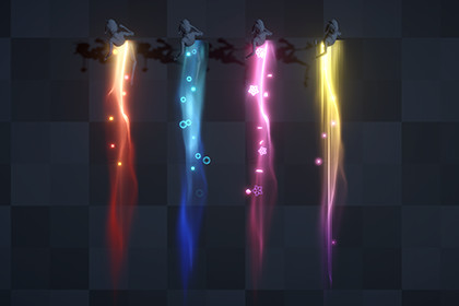 Character Trail Effect Pack1