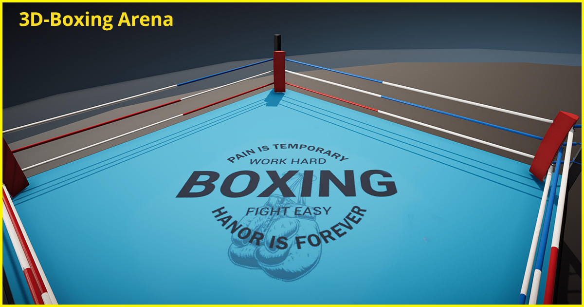3D Boxing Ring | 3D Environments | Unity Asset Store