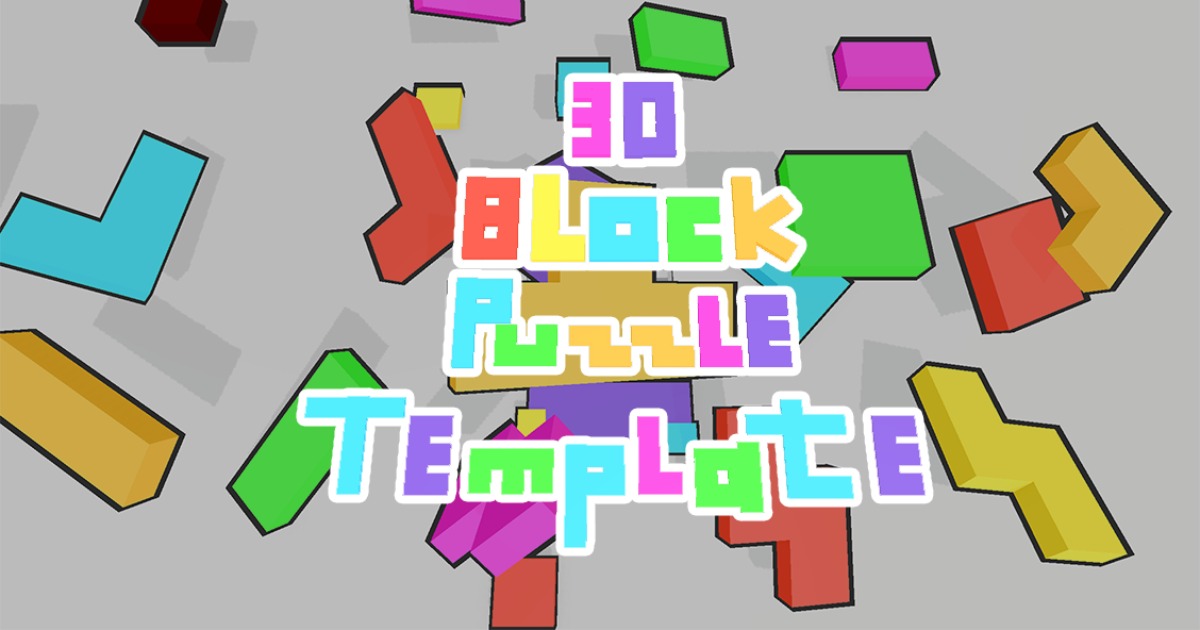 Unity Block Game 3D Block puzzle game template | Packs | Unity Asset Store