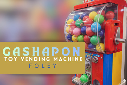 Gashapon Toy Vending Machine SFX