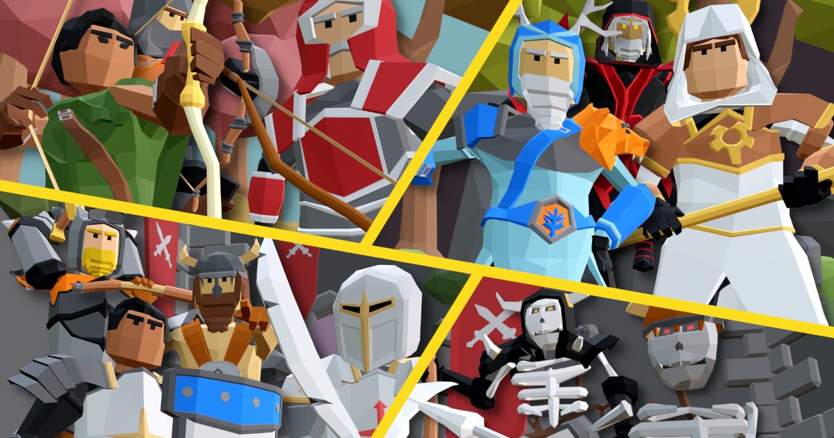LOW POLY CHARACTERS MEGAPACK BUNDLE - Animated | Characters | Unity ...