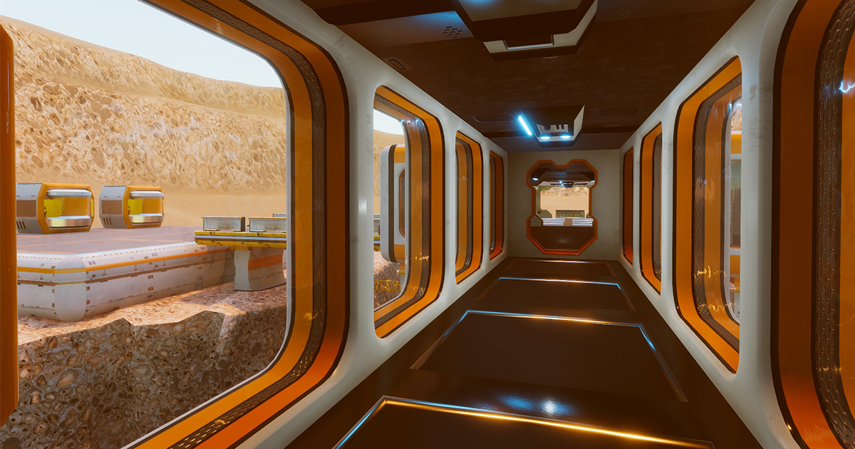 Modular Sci Fi Zone Pack 3d Sci Fi Unity Asset Store