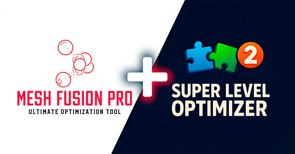 Complete Mesh Combine & Optimization Bundle | Utilities Tools | Unity ...