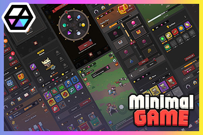 GUI Pro - Minimal Game Dark