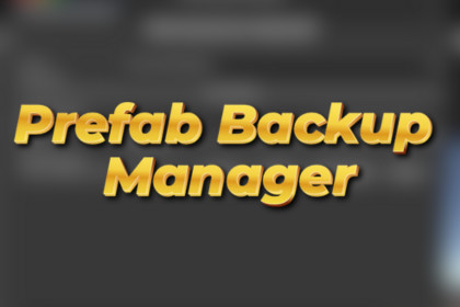 Prefab Backup Manager