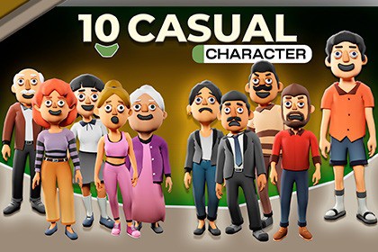 Casual Character Collection 3