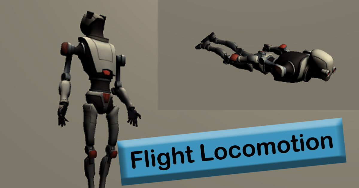 Flight Locomotion Animations | 3D Animations | Unity Asset Store