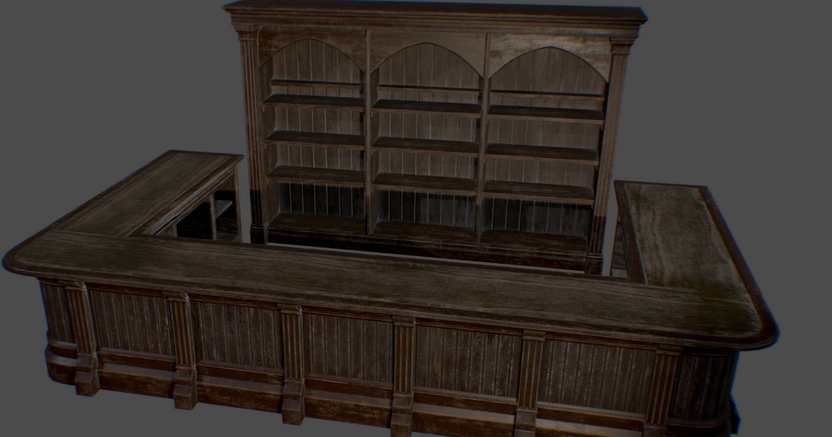 Bar Asset Unity Bar Counter | 3D 가구 | Unity Asset Store
