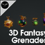 3D Fantasy Grenades