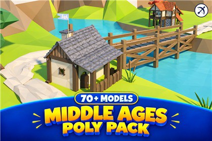 Middle Ages - Low Poly Medieval Environment