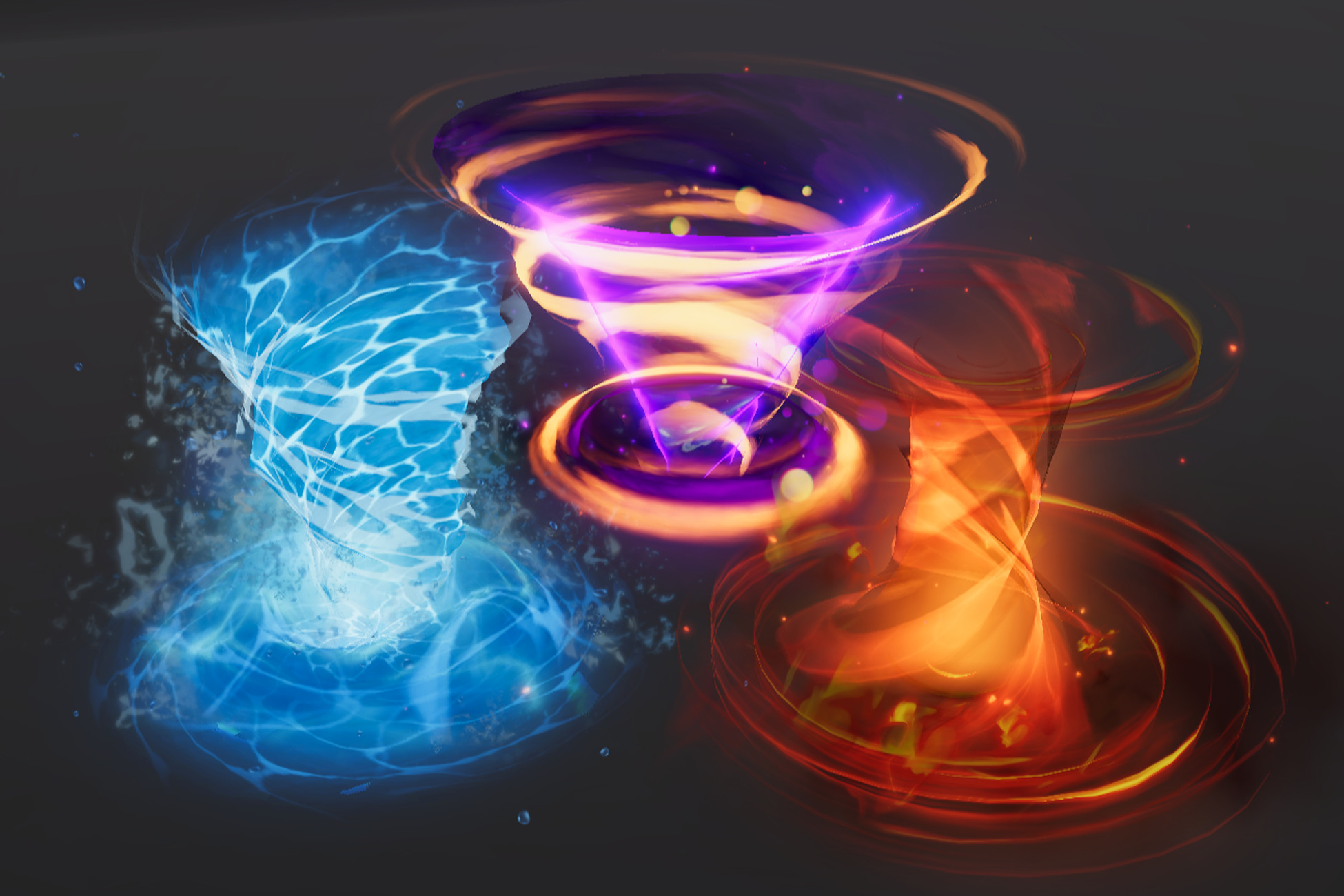 Stylized Tornado and Whirlwind Magic VFX