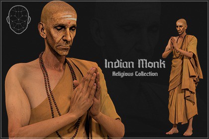 Indian Monk — Religious Collection