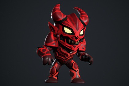 Demon Low Poly
