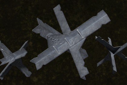 Mititary Anti Tank Hedgehogs N3 Series Metal Fortress Obstacle