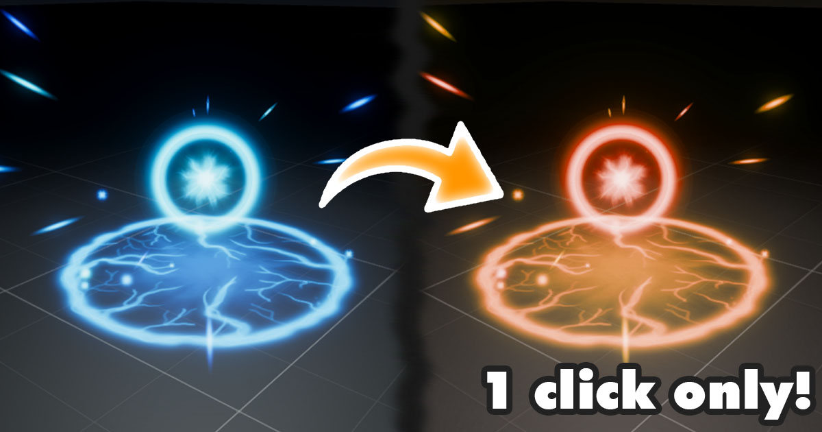 Particle System Color Changer | VFX Particles | Unity Asset Store