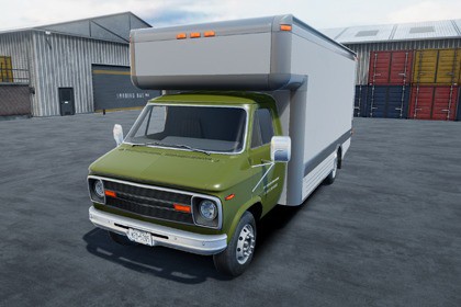 80s Moving van