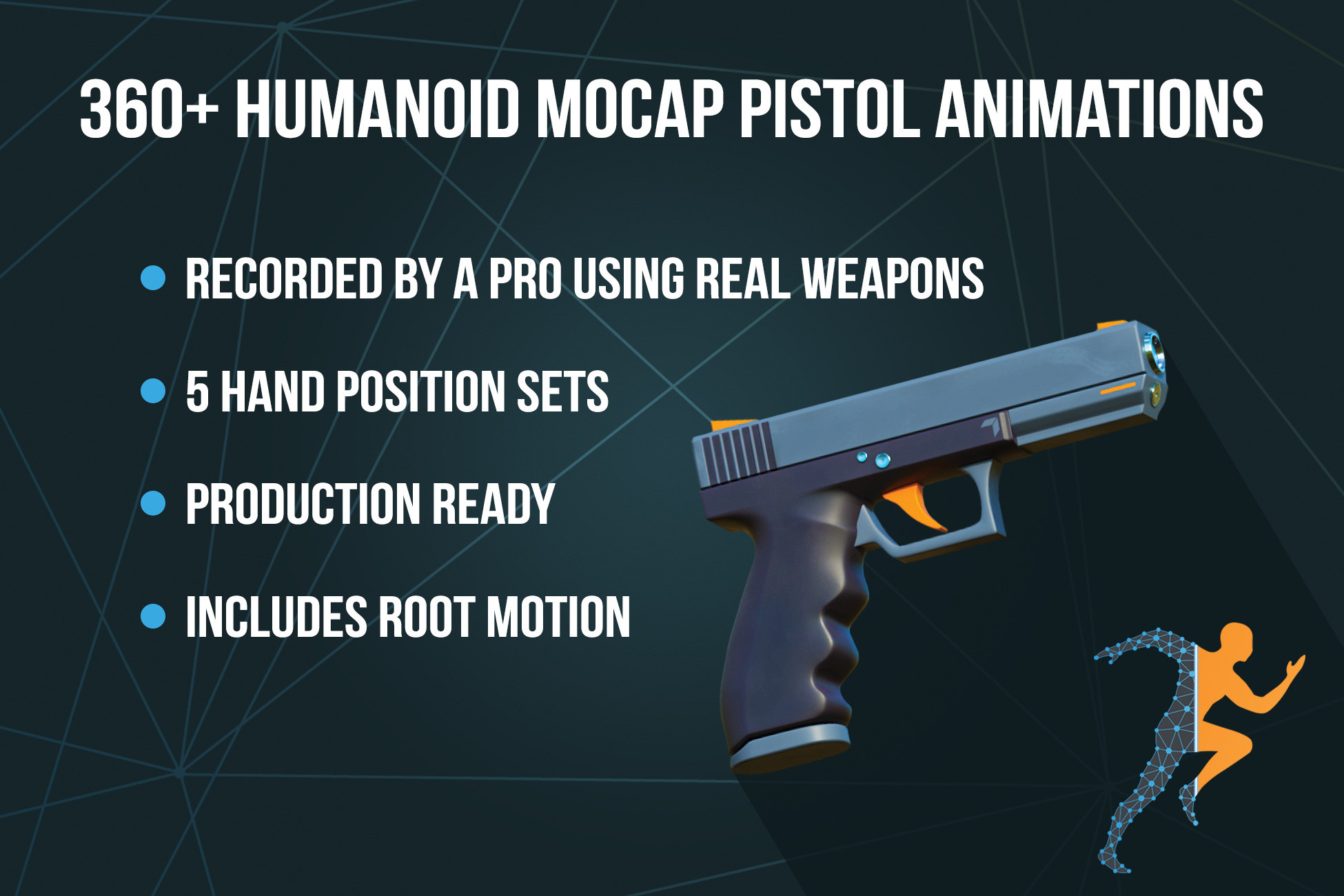 Omni Animation - Pistol Pack | 3D Animations | Unity Asset Store