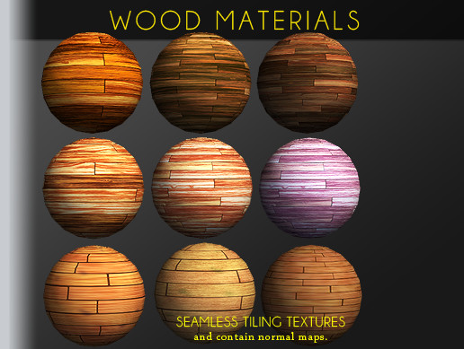 Wood Materials | 2D 나무 | Unity Asset Store
