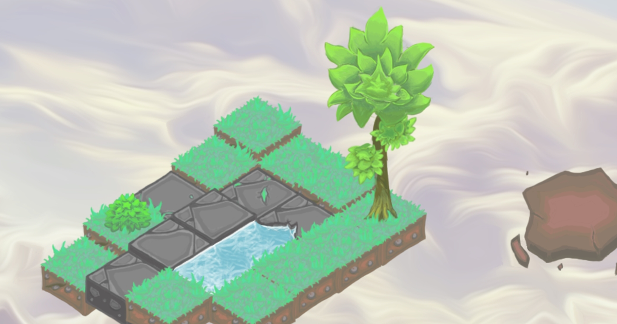 Isometric Handpainted Tiles and Props | 2D Environments | Unity Asset Store