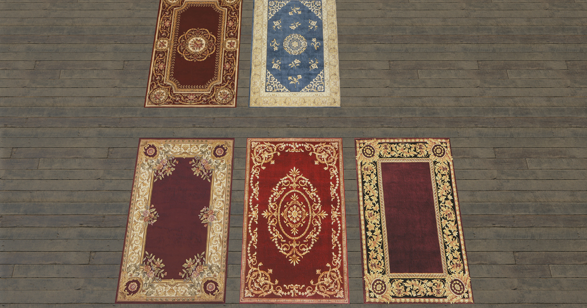 Rugs | 3D Furniture | Unity Asset Store