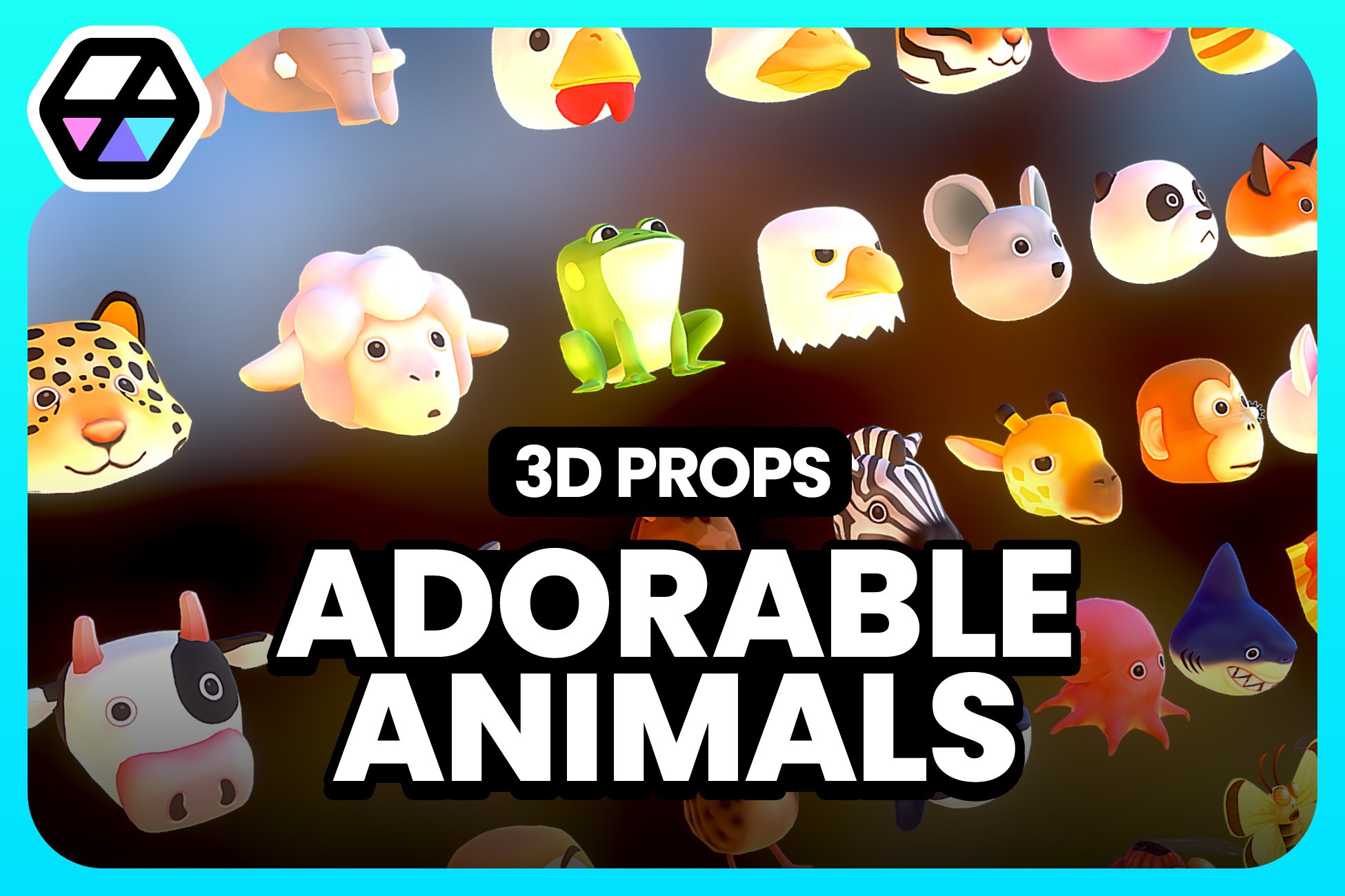Anials Unity 3D Props - Adorable Animals | 3D Animals | Unity Asset Store