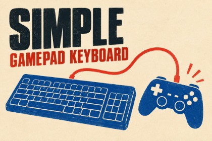 Simple Gamepad Keyboard