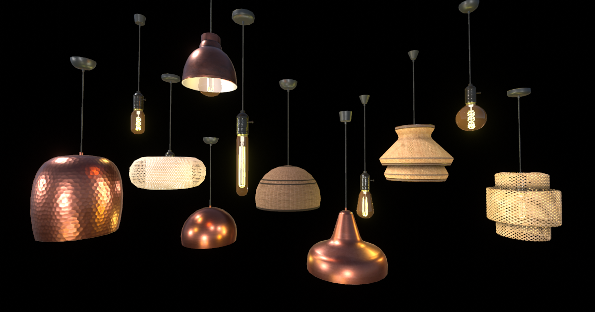 Interior Lights Pack | 3D Interior | Unity Asset Store