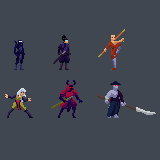 Fantasy Martial Characters