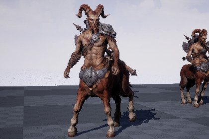 Barbarian centaur
