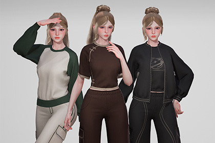 Street Girl Outfit