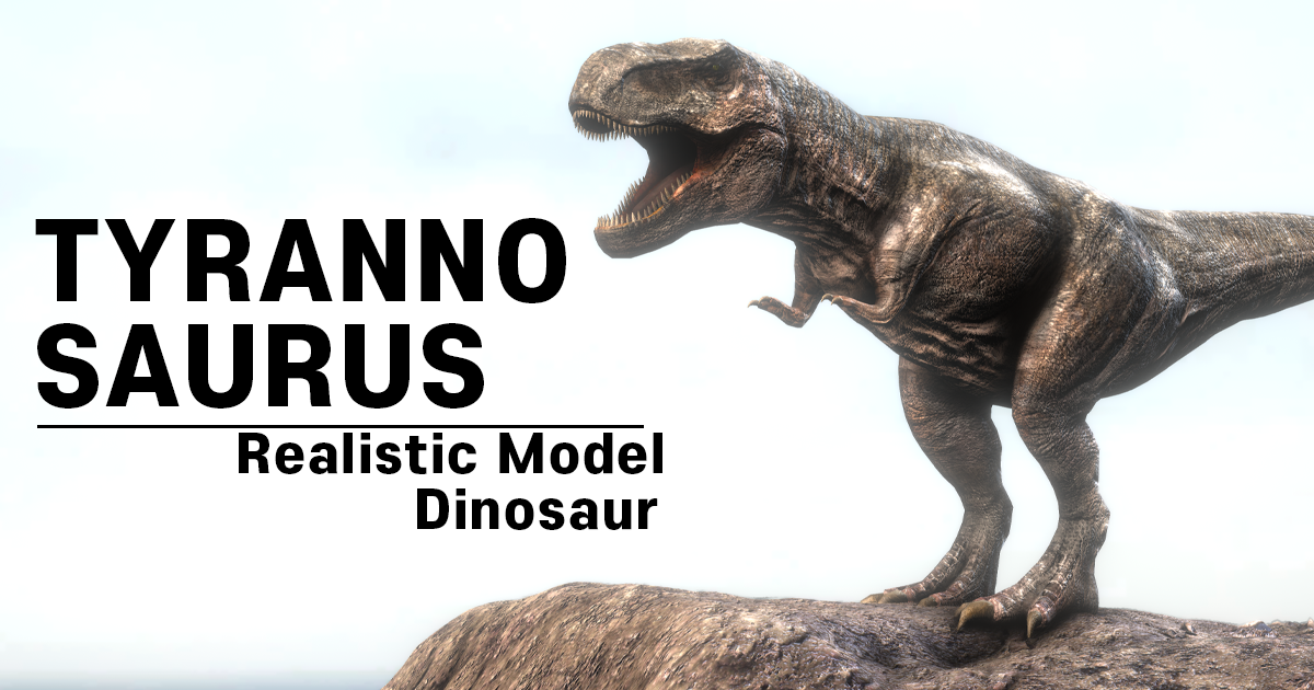 Tyrannosaurus Rex_POLYMORPH | 3D 動物 | Unity Asset Store
