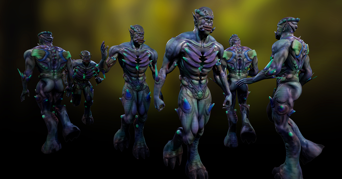 Creature 2 GHS | 3D Creatures | Unity Asset Store