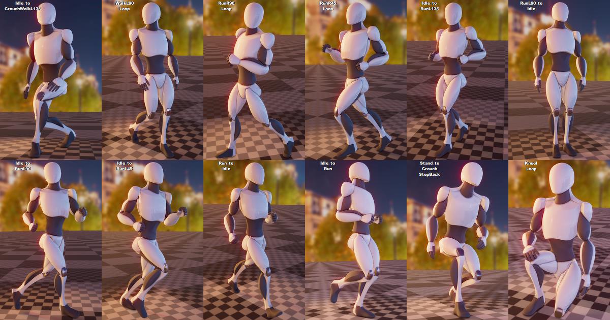 AA_Female_Basic_movement | 3D Animations | Unity Asset Store